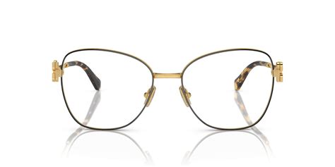 miu miu narrow - high bridge fit|Miu Miu MU 50XV Eyeglasses .